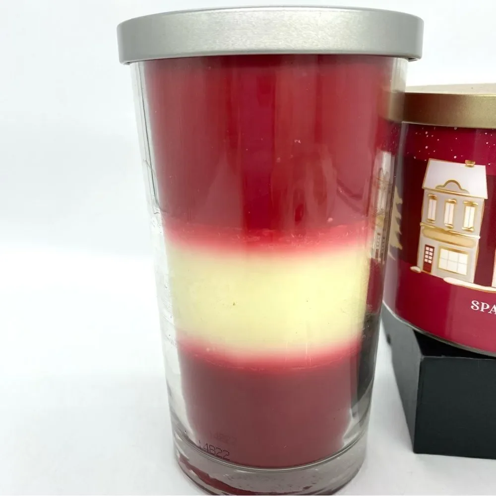 Iced Gingerbread, Snickerdoodle & Winter Tease, and Sparkling Cinnamon Candles
